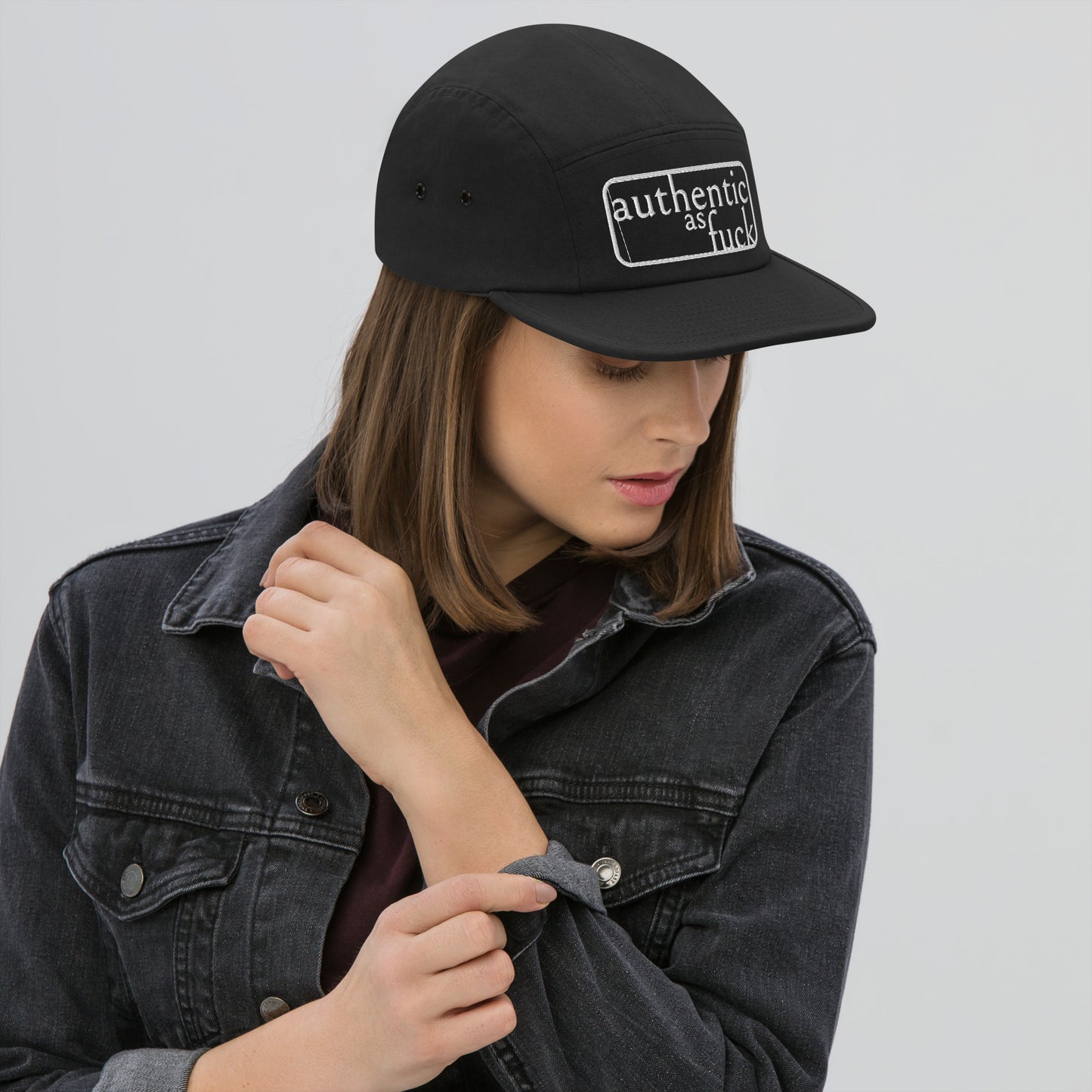 Authentic as Fuck Five Panel Cap