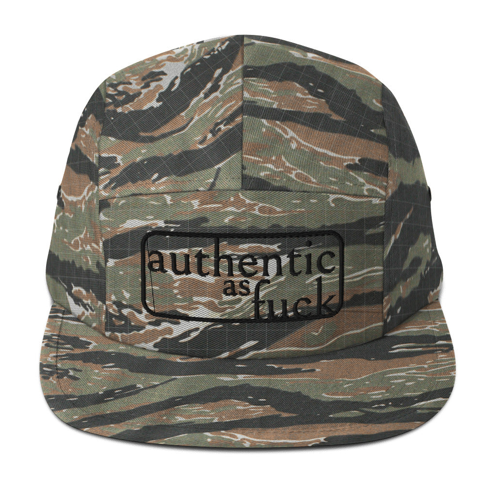 Authentic as Fuck Five Panel Cap