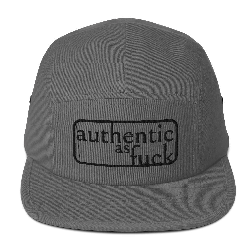 Authentic as Fuck Five Panel Cap