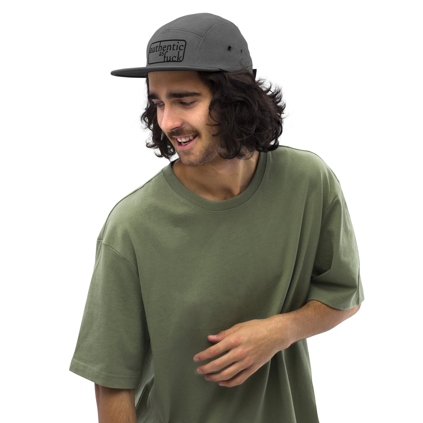 Authentic as Fuck Five Panel Cap