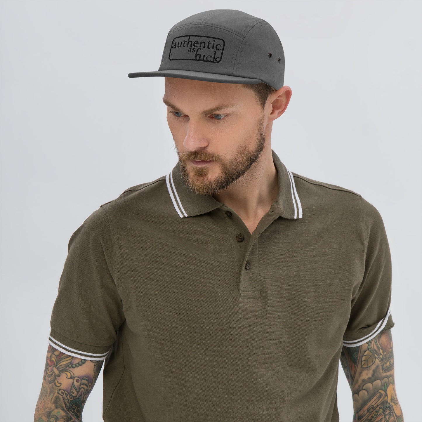 Authentic as Fuck Five Panel Cap