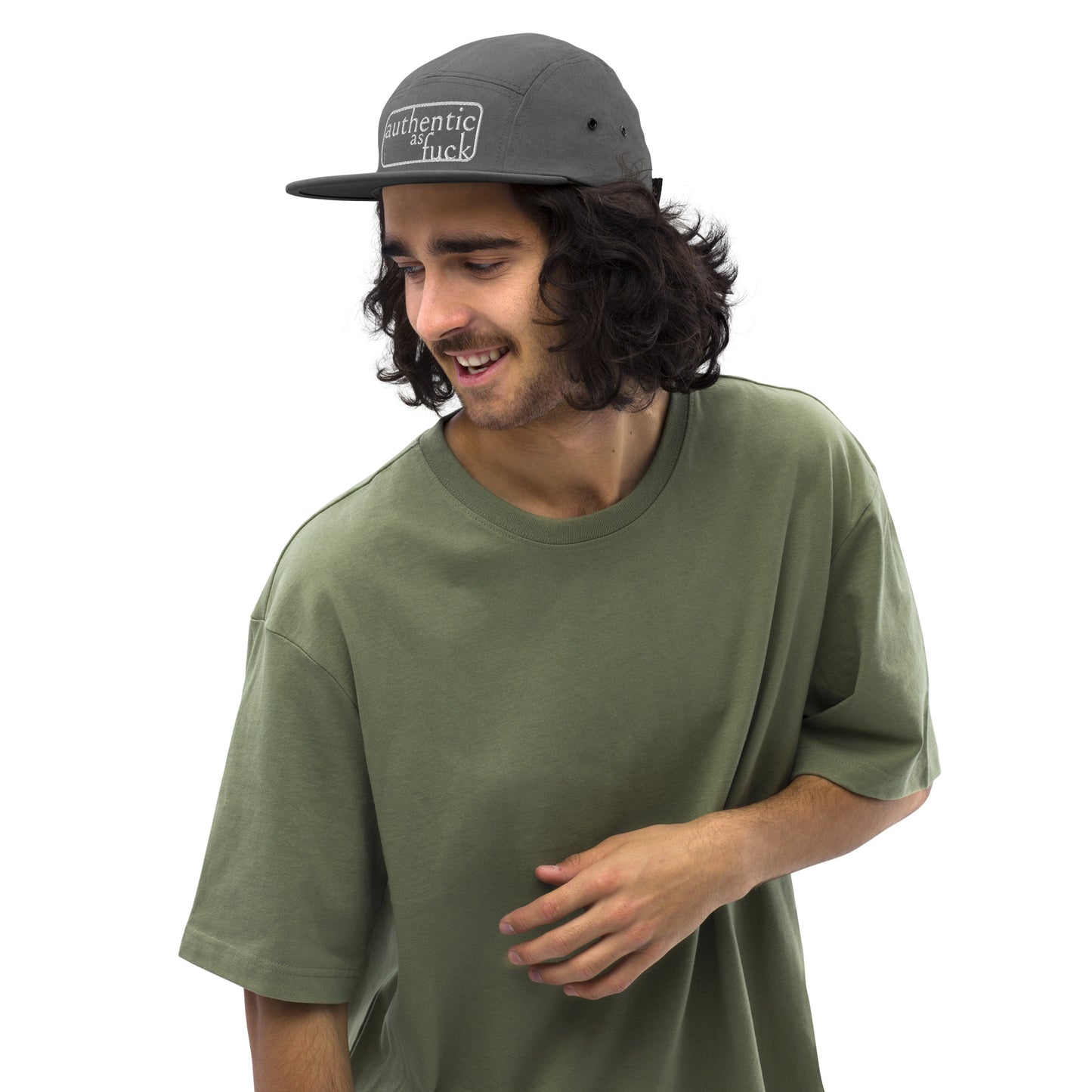 Authentic as Fuck Five Panel Cap