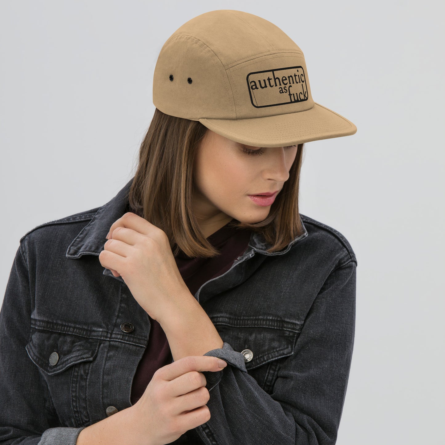 Authentic as Fuck Five Panel Cap