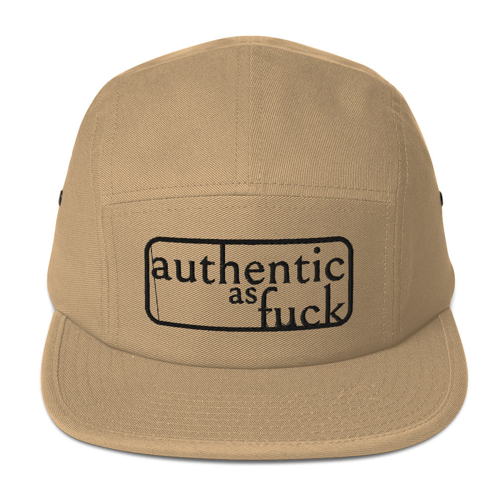 Authentic as Fuck Five Panel Cap
