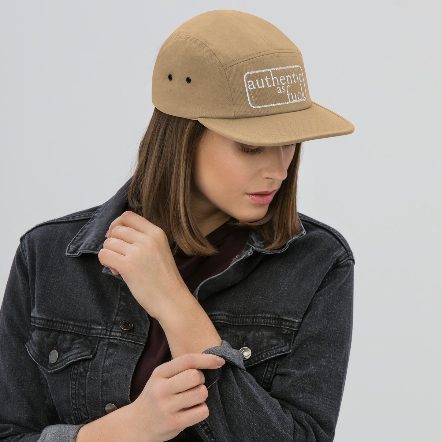 Authentic as Fuck Five Panel Cap