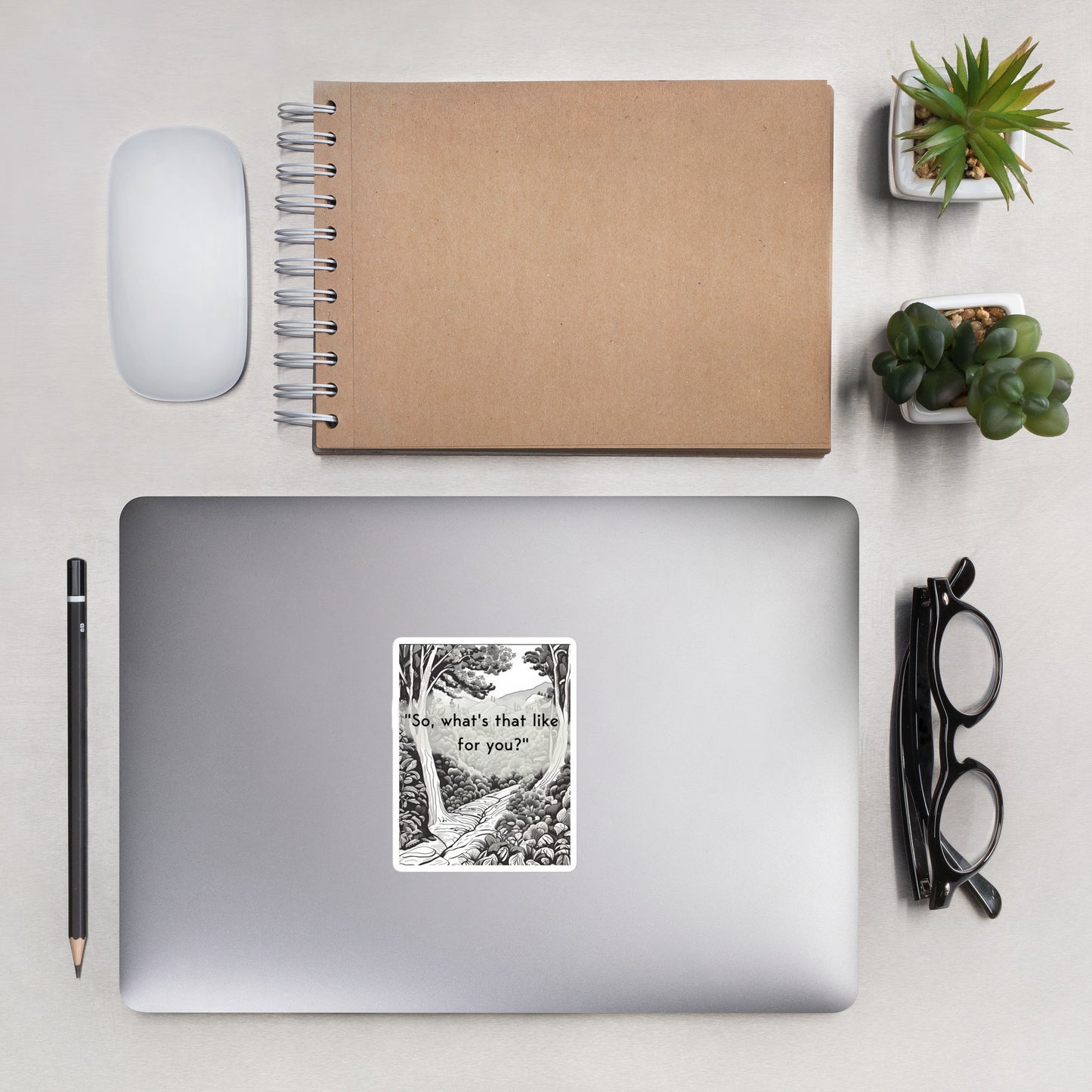 Inner exploration: "So, what's that like for you?" Bubble-free stickers