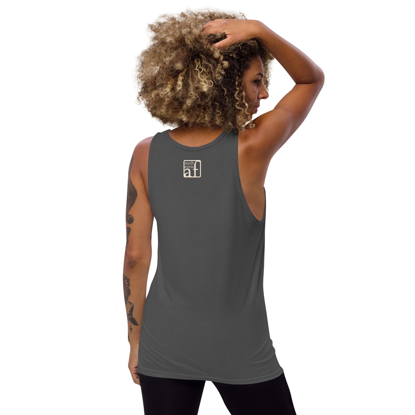 Authentic as Fuck Unisex Tank Top