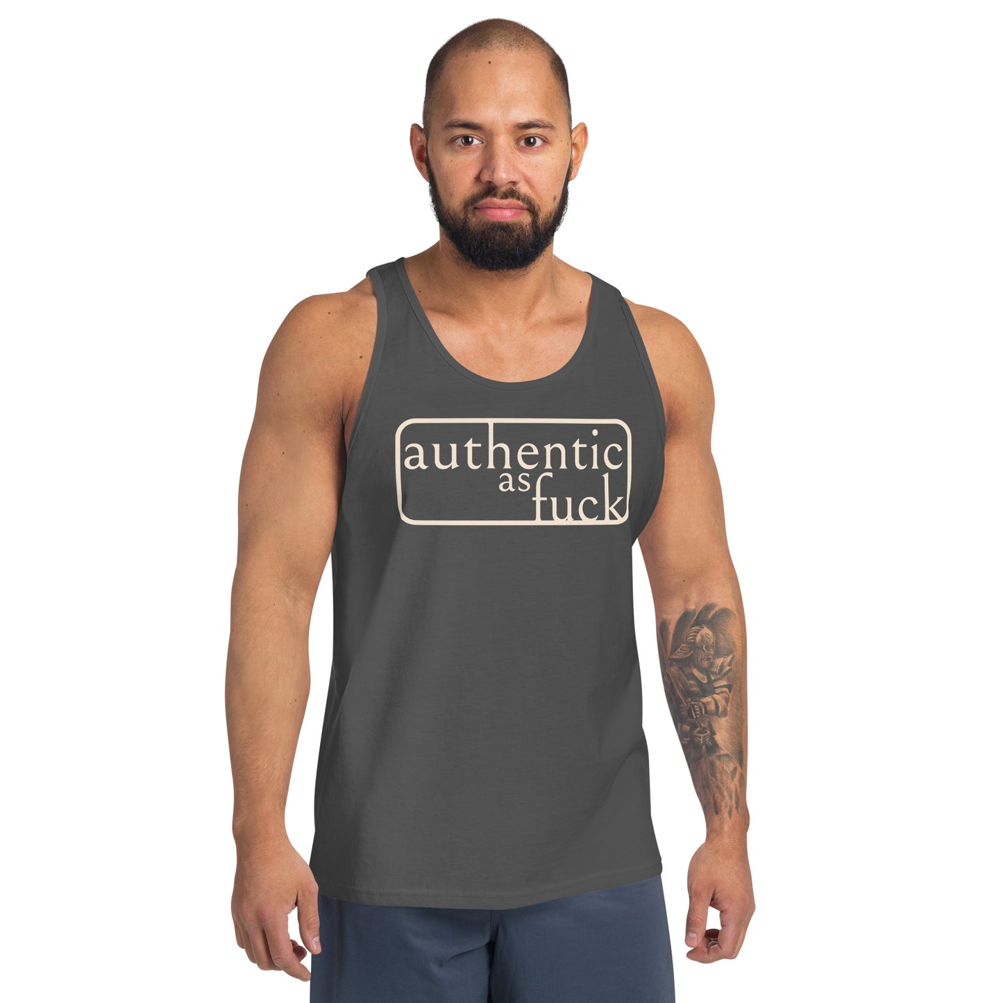 Authentic as Fuck Unisex Tank Top