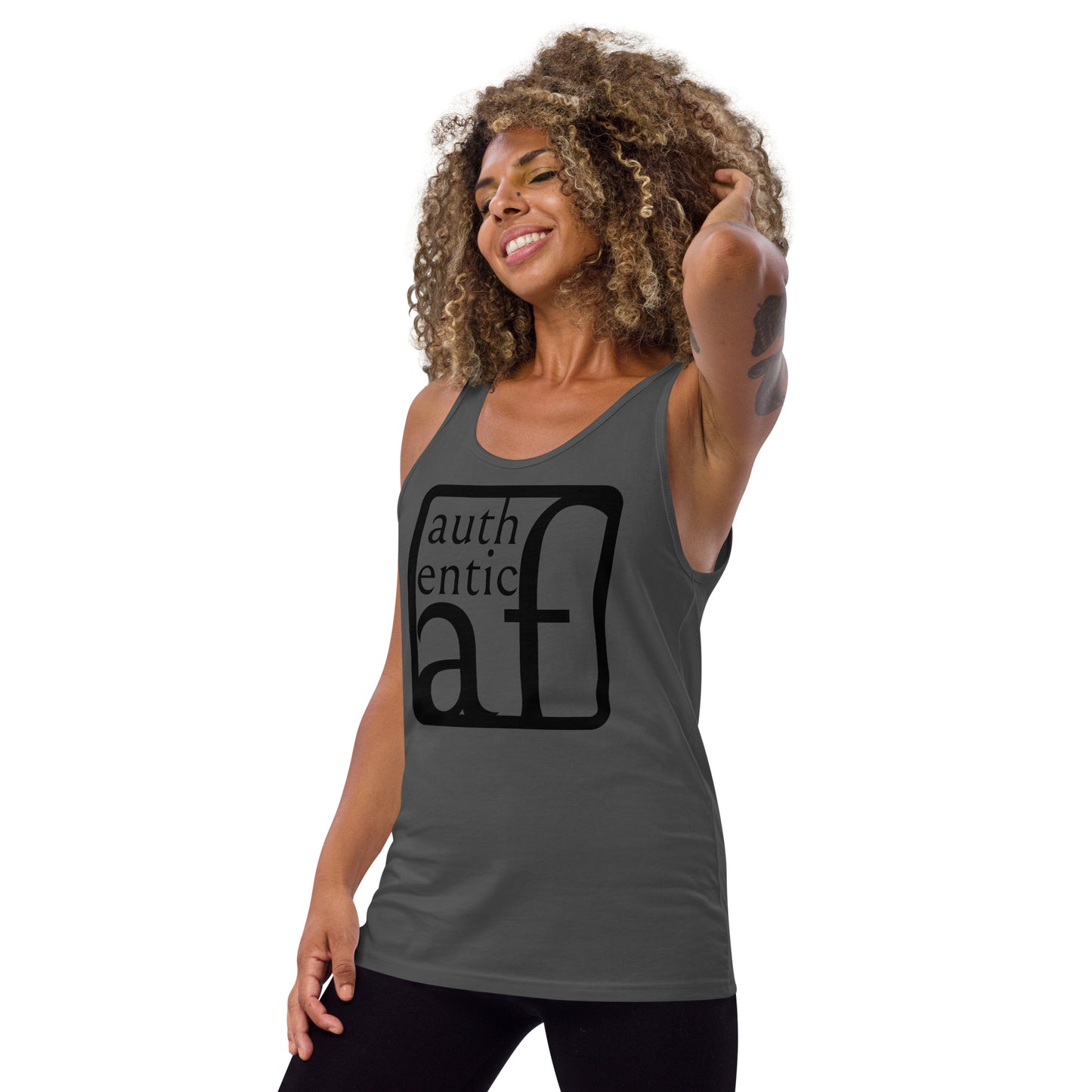 Authentic AF Unisex Tank Top