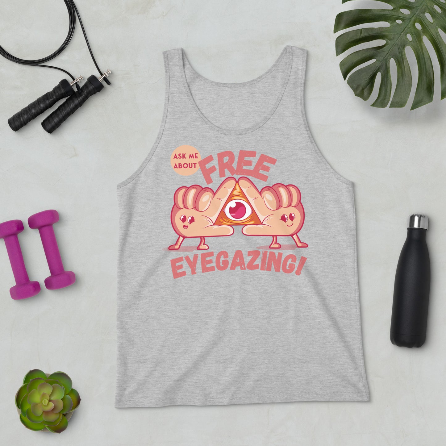 Free Eyegazing Unisex Tank Top