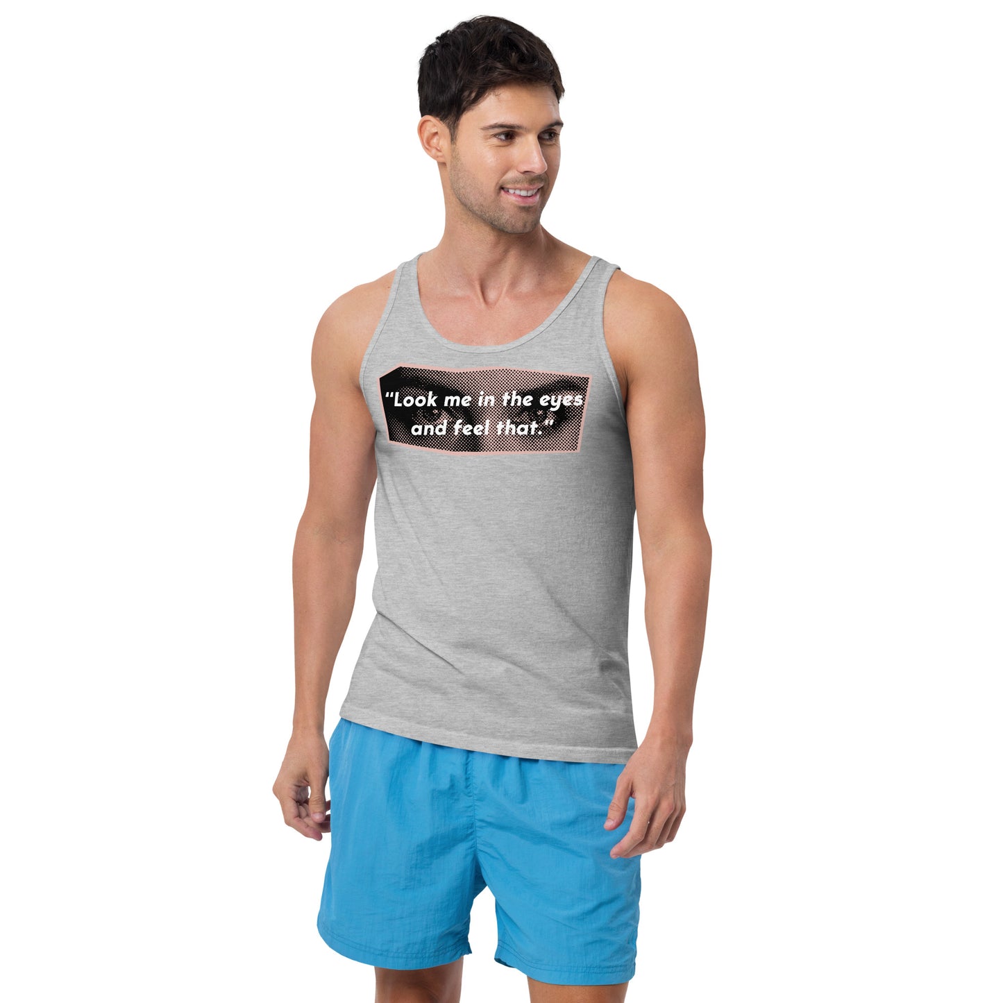 Look Me in the Eyes Muscle Tank