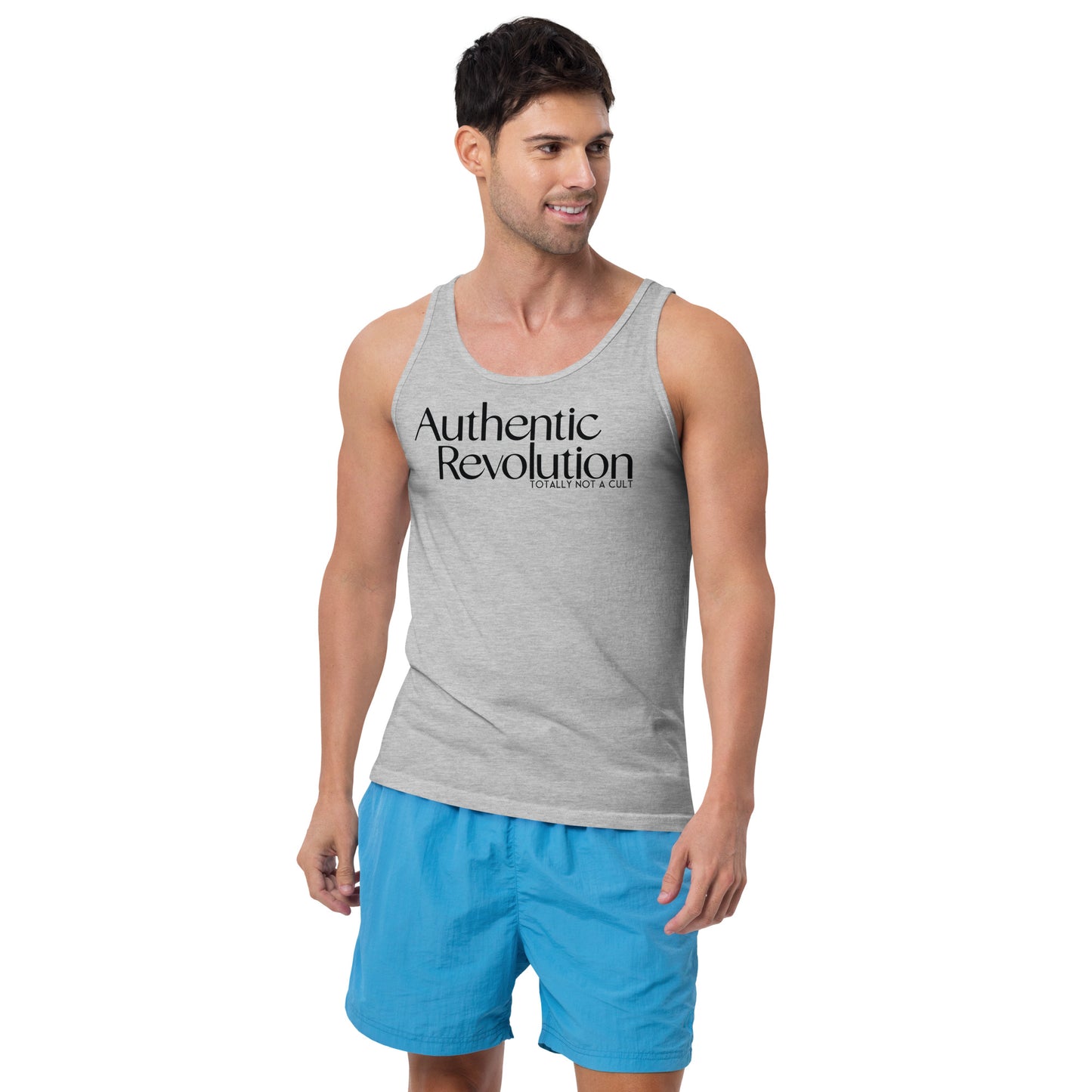 Totally Not a Cult (AuthRev) Unisex Muscle Tank