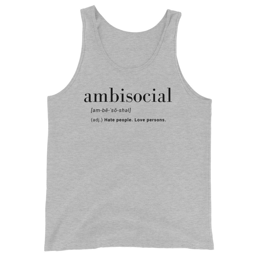 Ambisocial Unisex Muscle Tank
