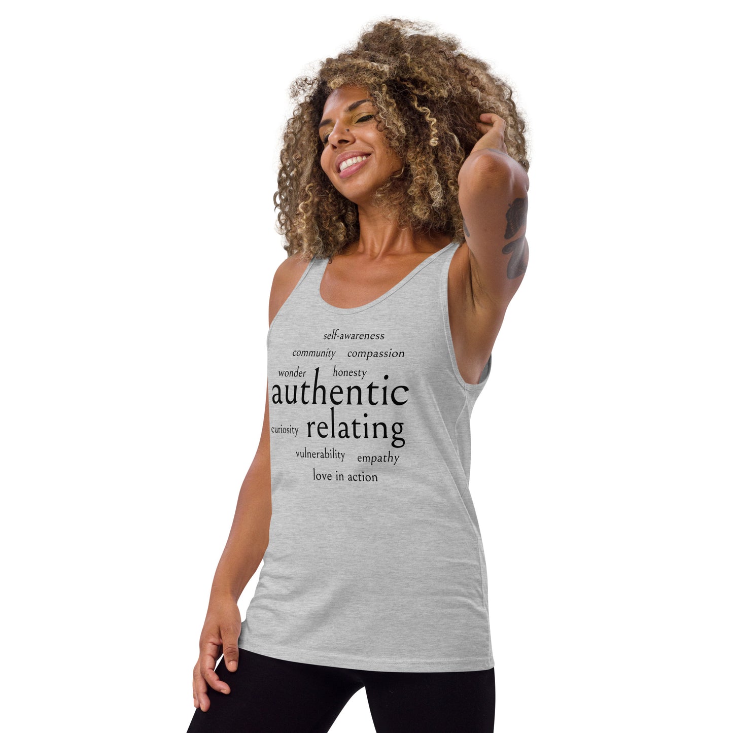 Authentic Relating Muscle Tank