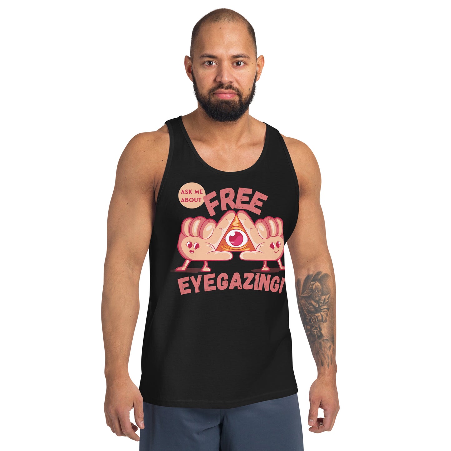 Free Eyegazing Unisex Tank Top