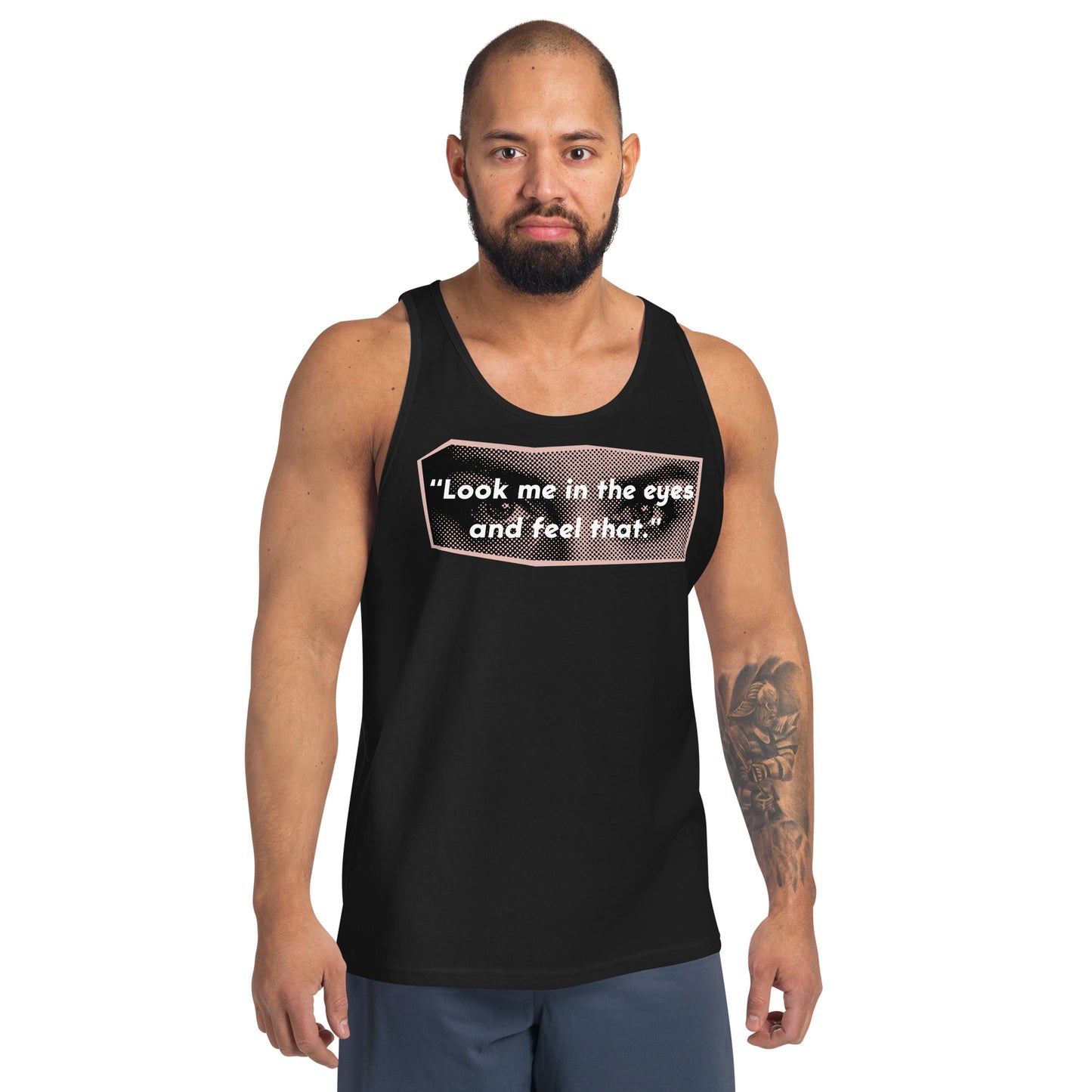 Look Me in the Eyes Muscle Tank