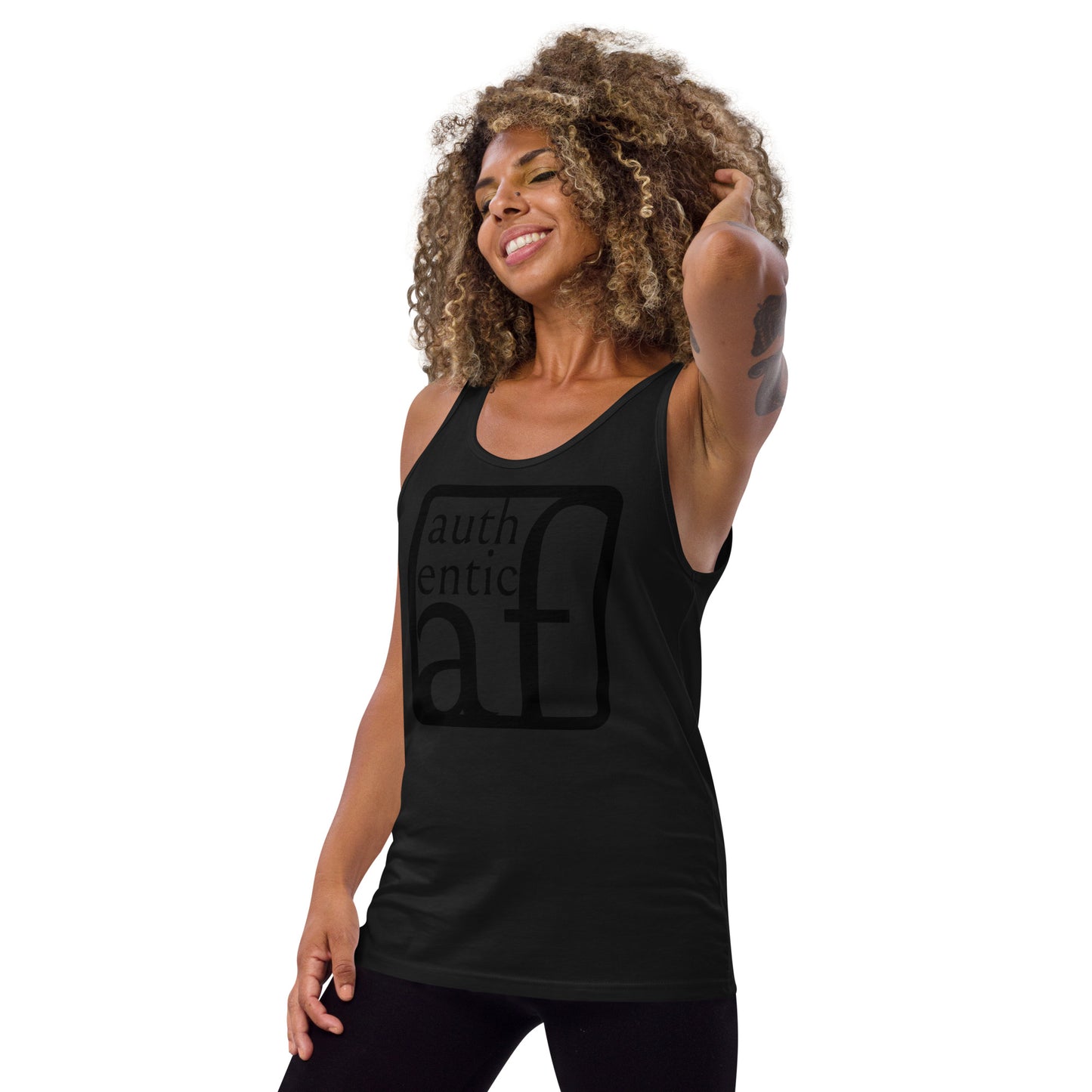 Authentic AF Unisex Tank Top