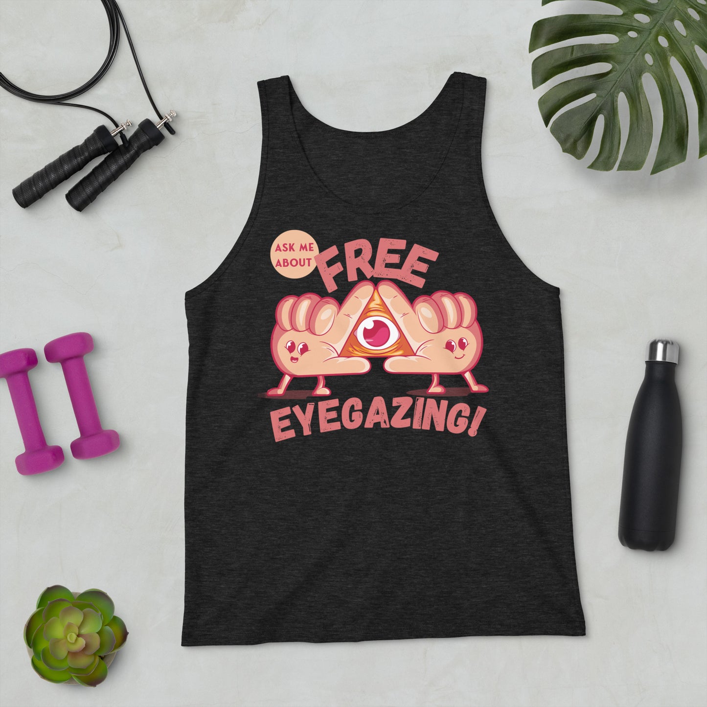 Free Eyegazing Unisex Tank Top