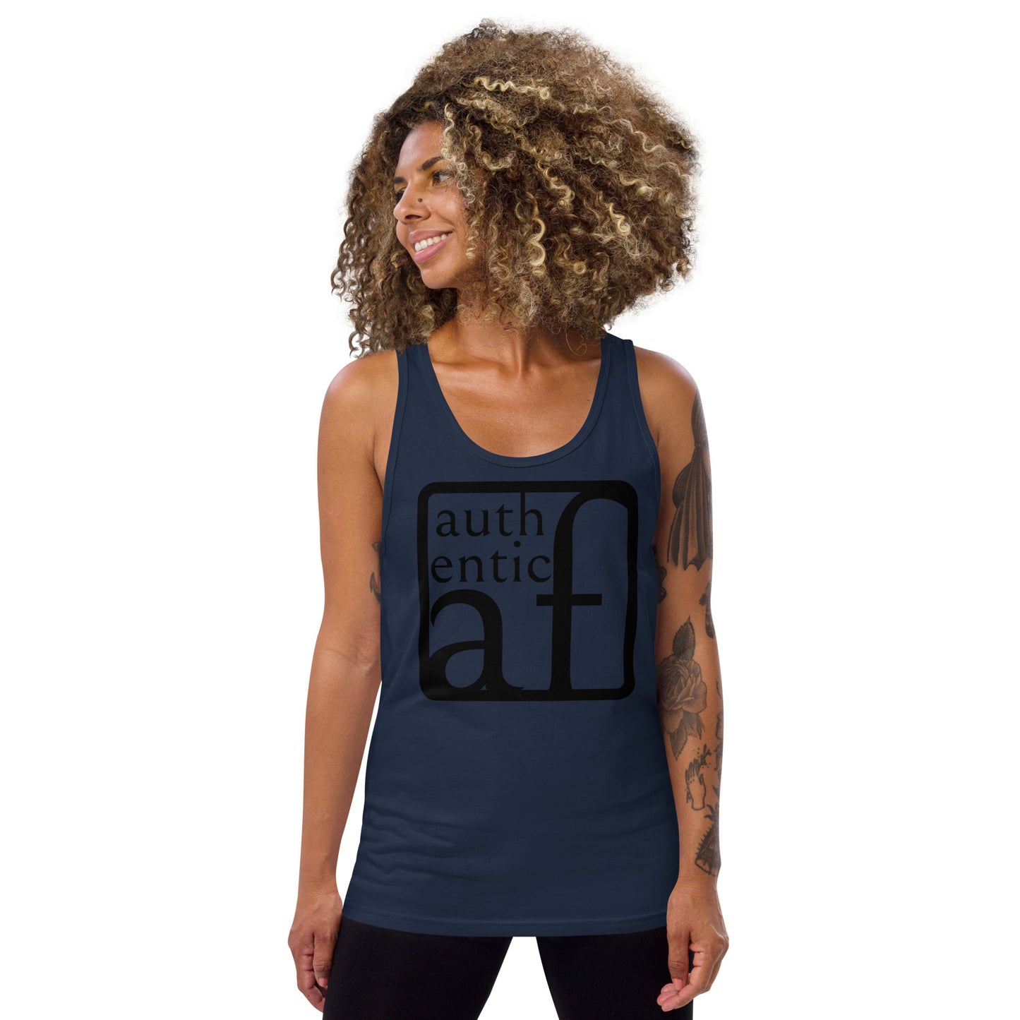 Authentic AF Unisex Tank Top