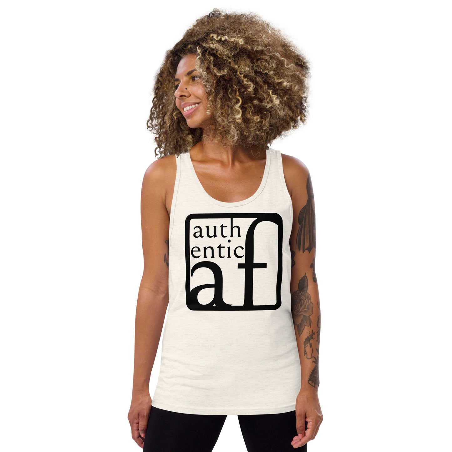 Authentic AF Unisex Tank Top