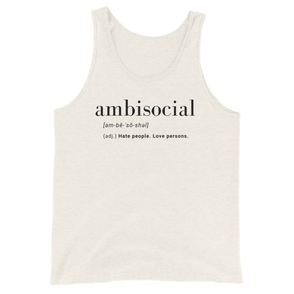 Ambisocial Unisex Muscle Tank