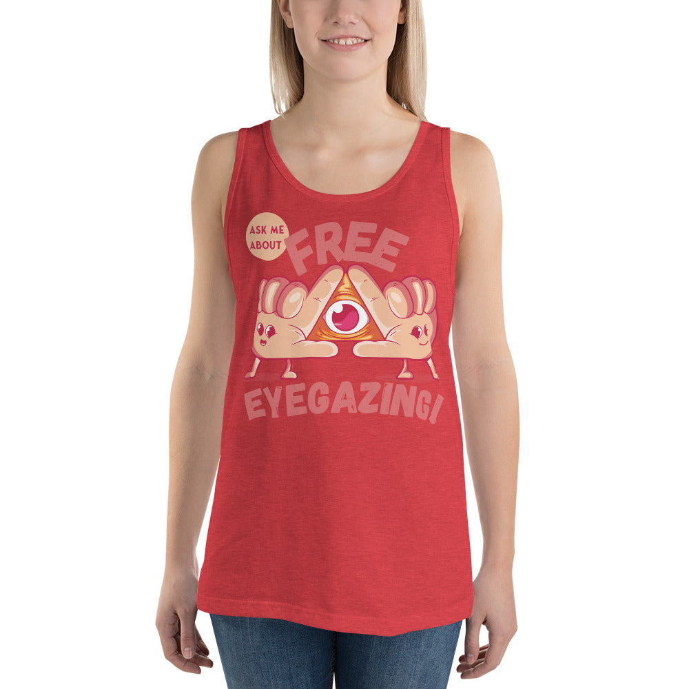 Free Eyegazing Unisex Tank Top