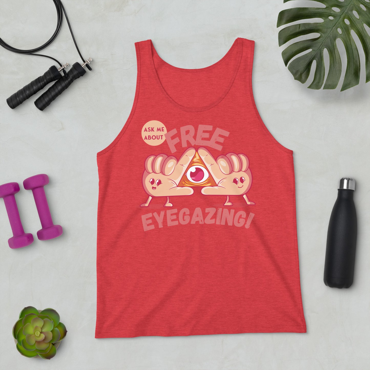 Free Eyegazing Unisex Tank Top