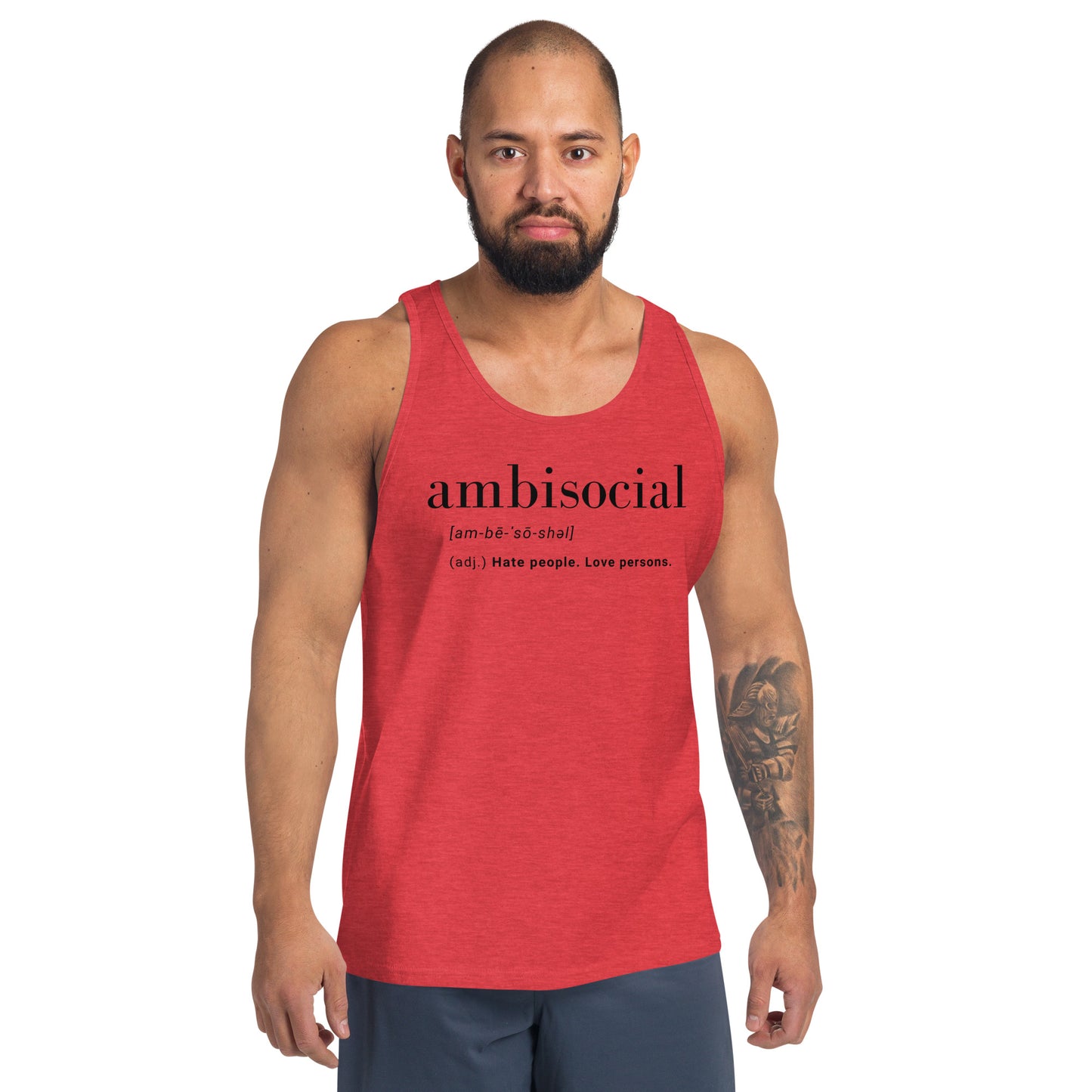 Ambisocial Unisex Muscle Tank