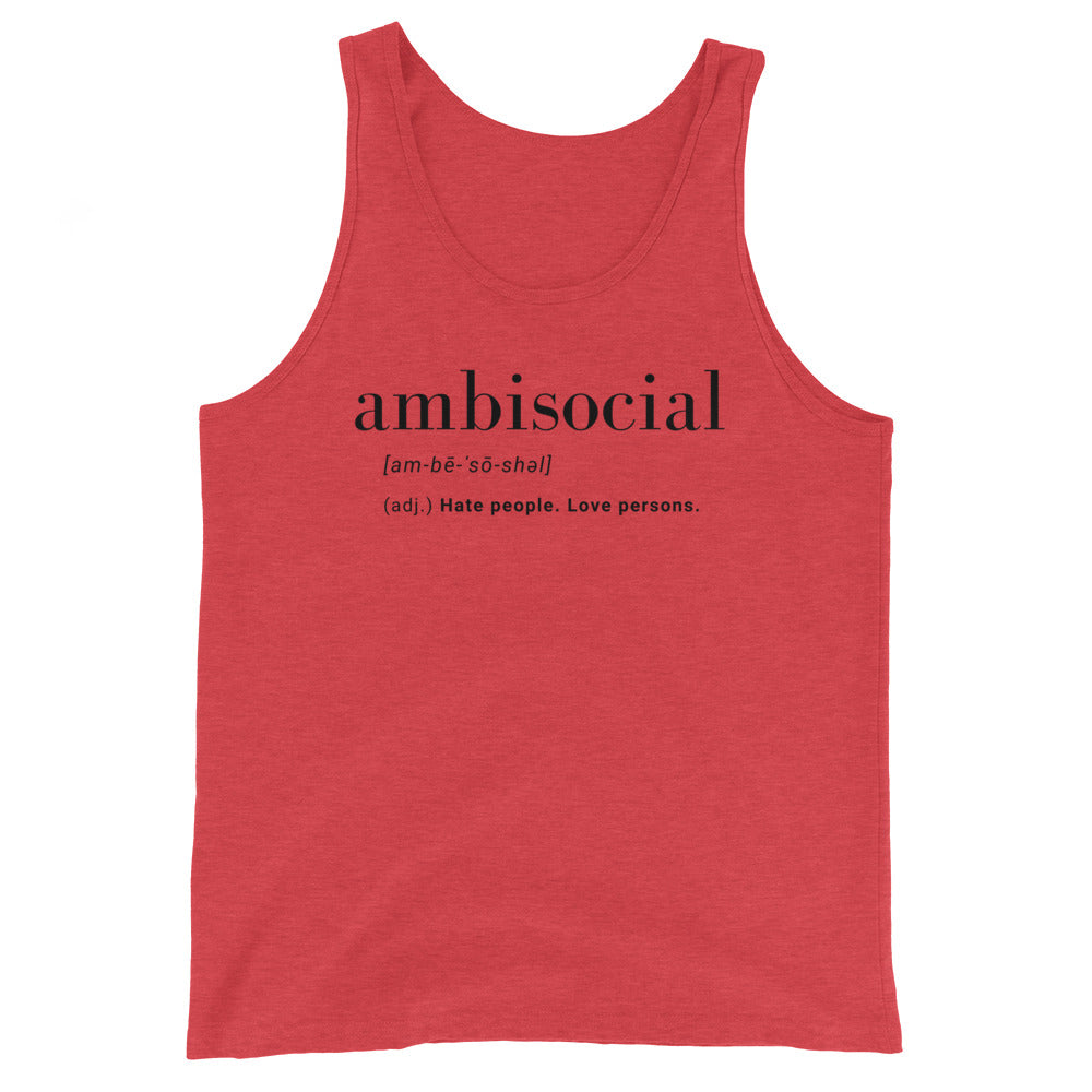 Ambisocial Unisex Muscle Tank