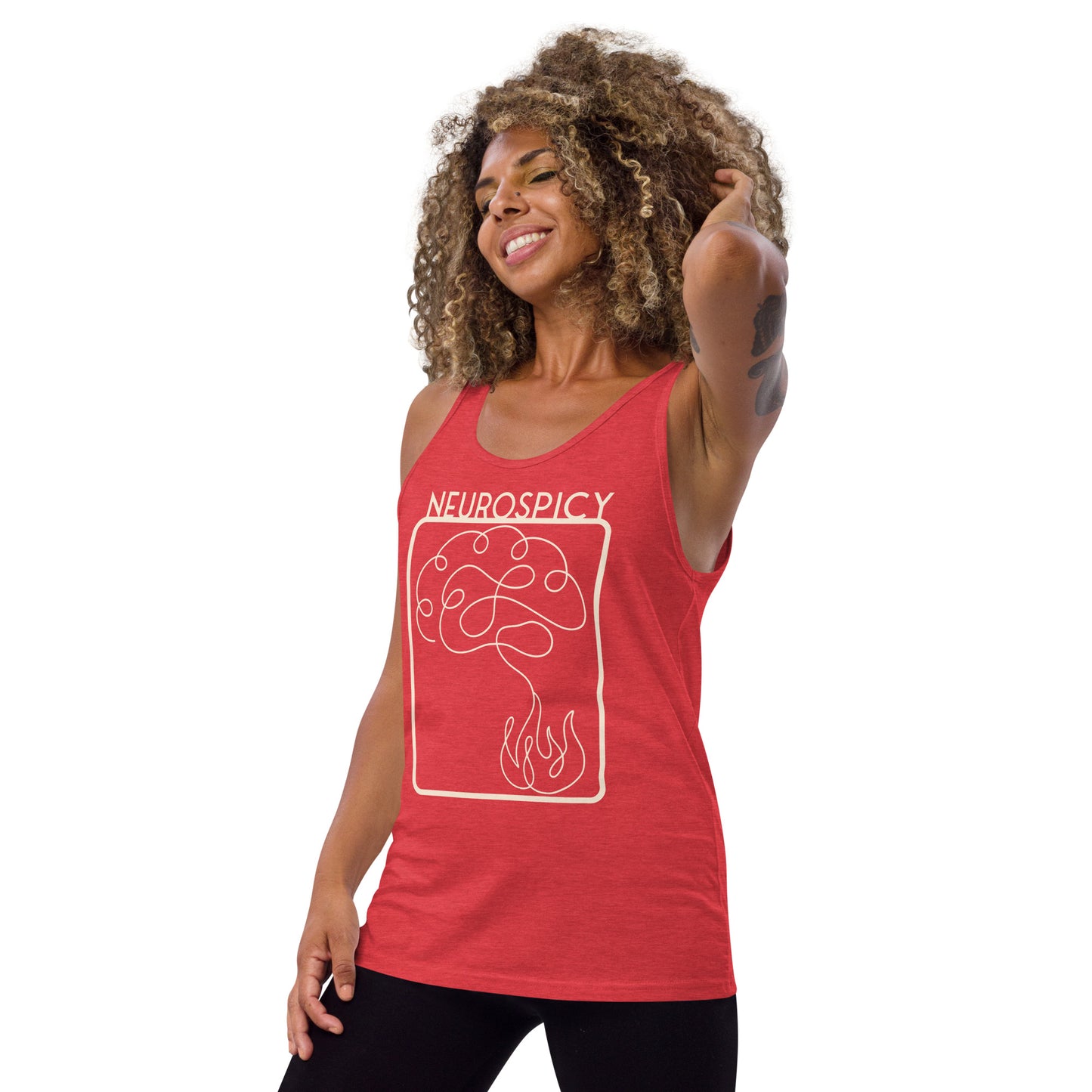 Neurospicy Muscle Tank