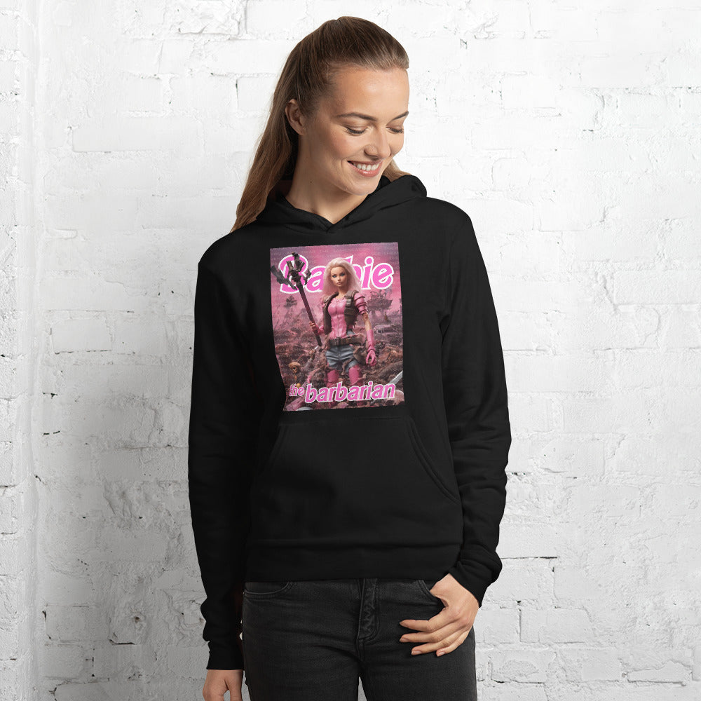 Barbie Barbarian Unisex hoodie