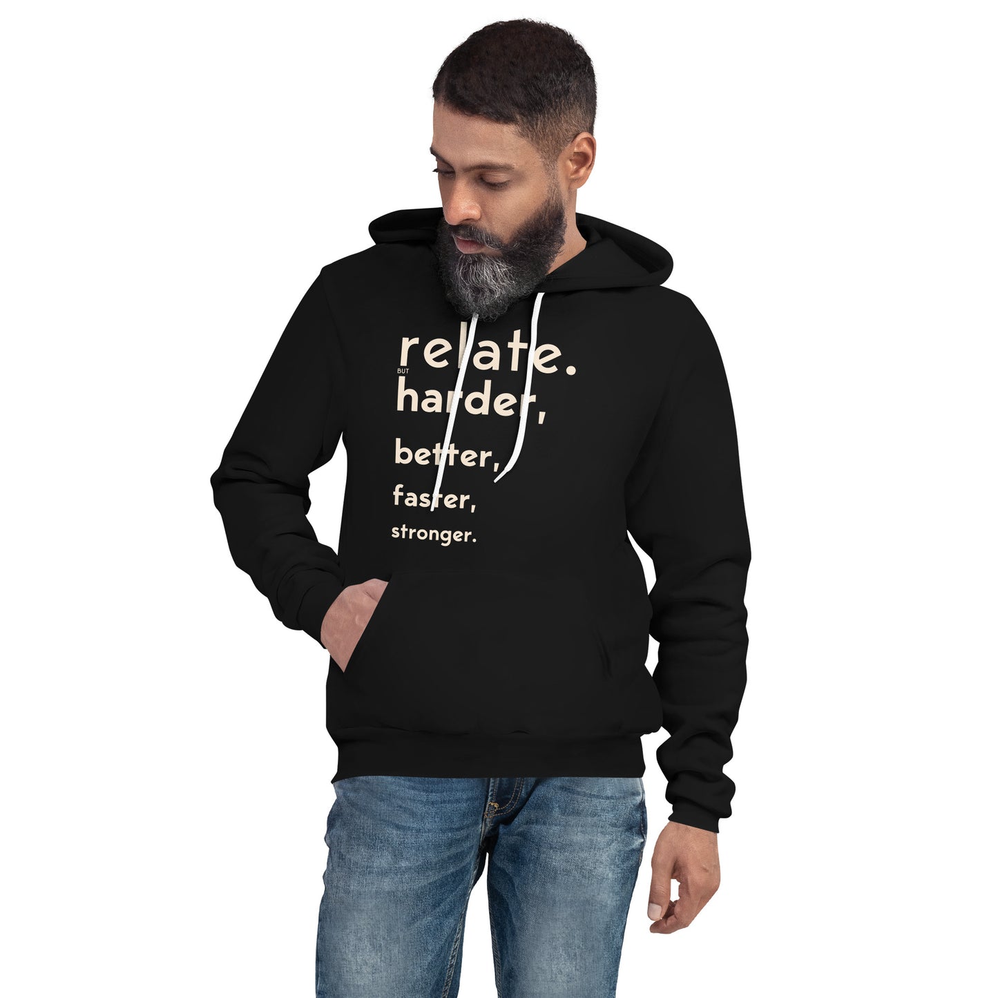 Relate Harder Unisex hoodie