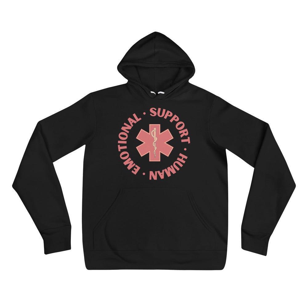 Emotional Support Human Unisex hoodie