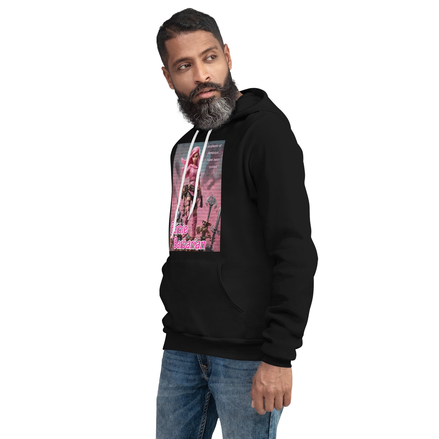 Barbie Barbarian Quote Unisex hoodie