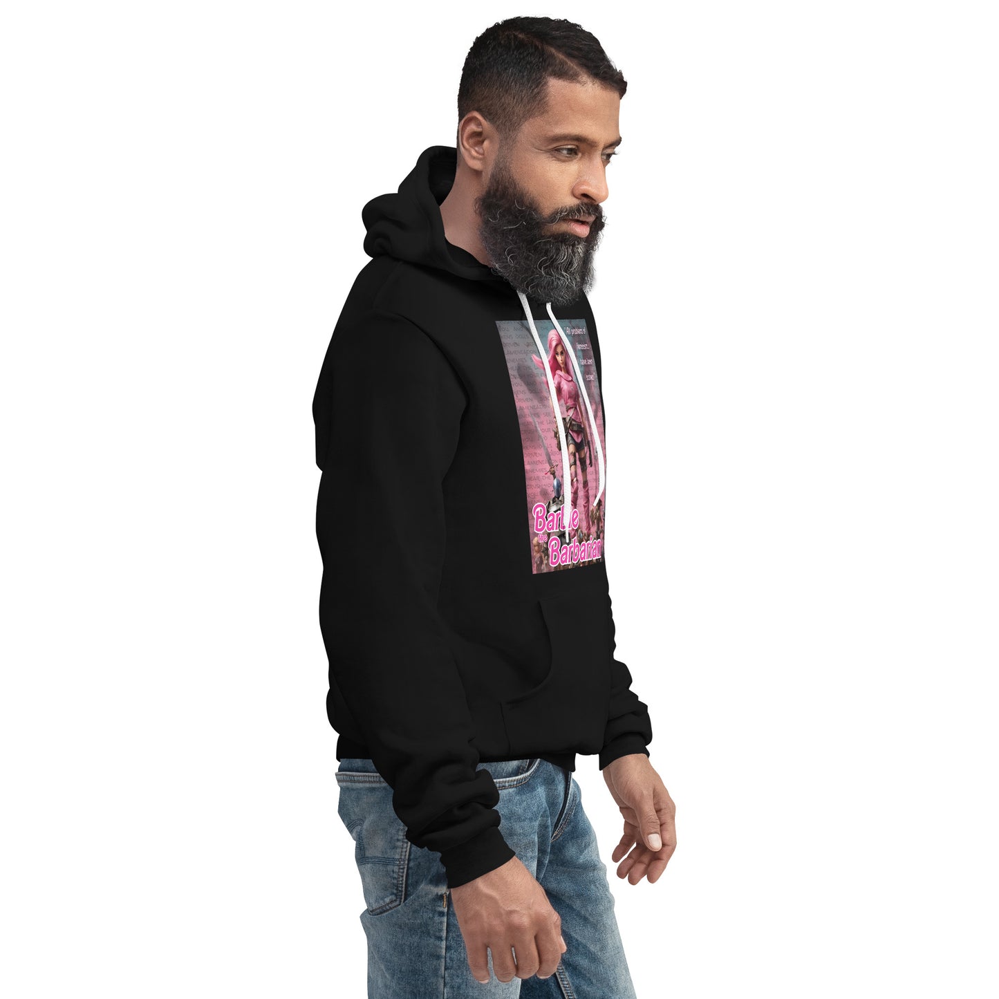 Barbie Barbarian Quote Unisex hoodie