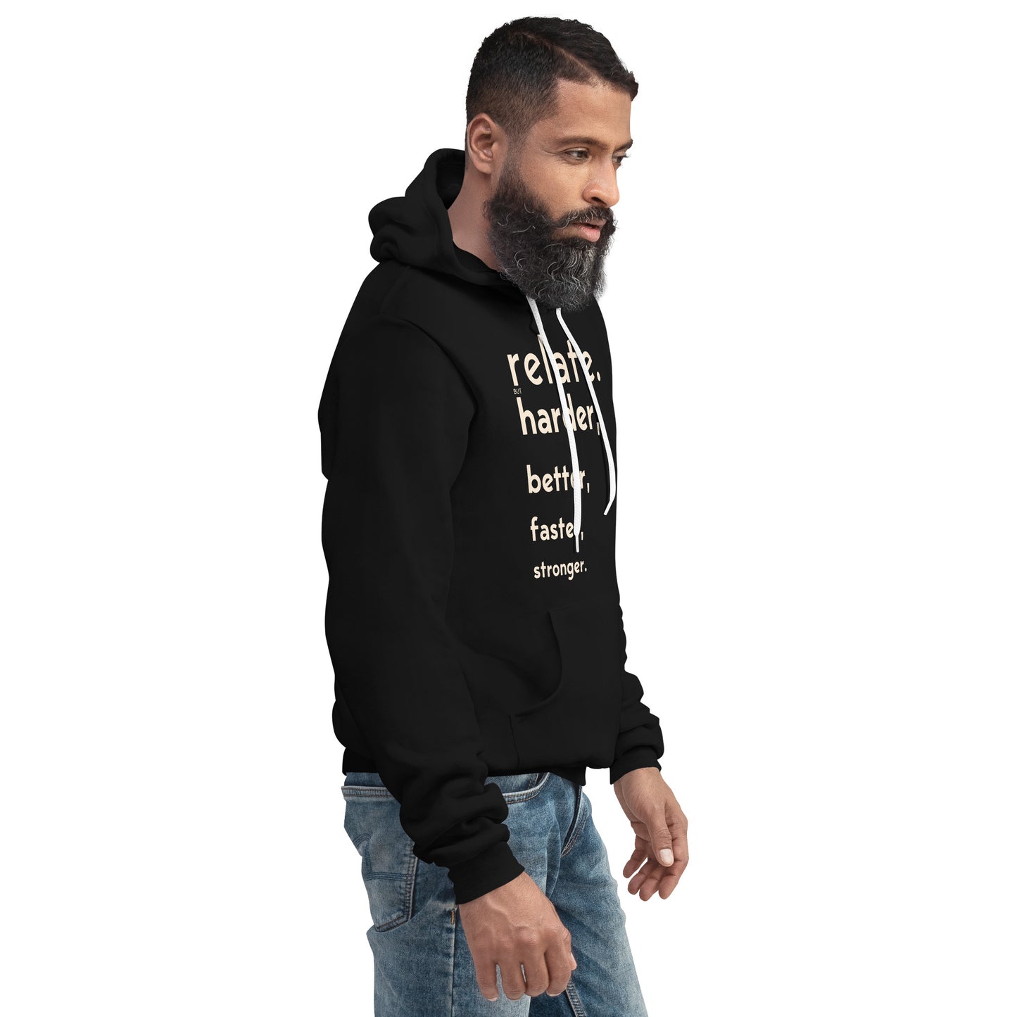 Relate Harder Unisex hoodie