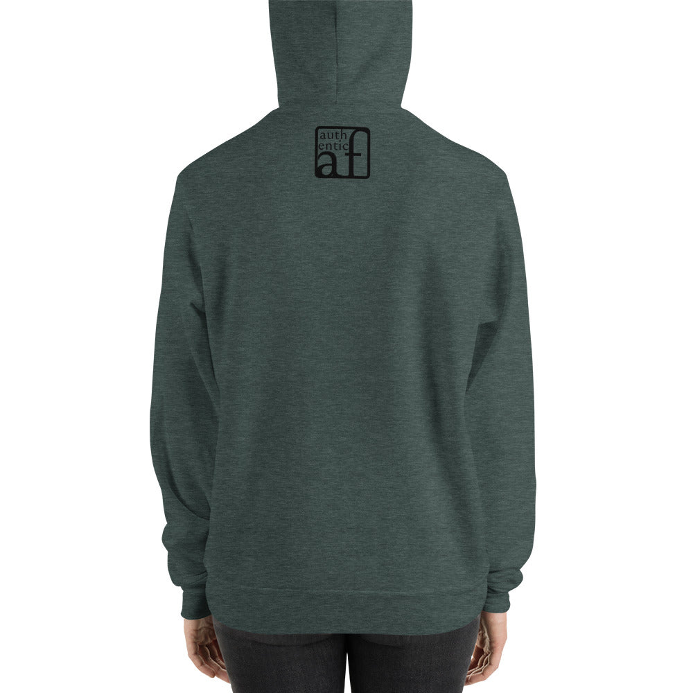Carl Rogers: "Be affirmed. Be very affirmed." Unisex hoodie