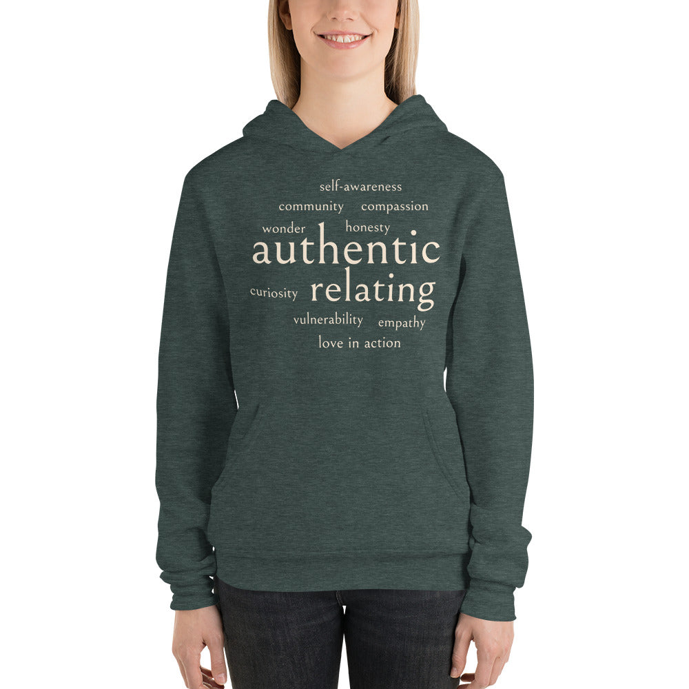 Authentic Relating Unisex hoodie