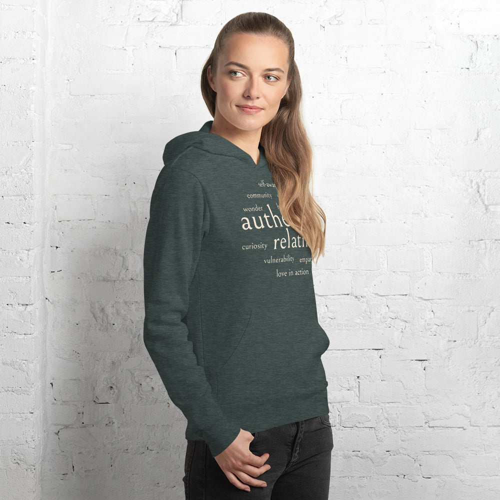 Authentic Relating Unisex hoodie