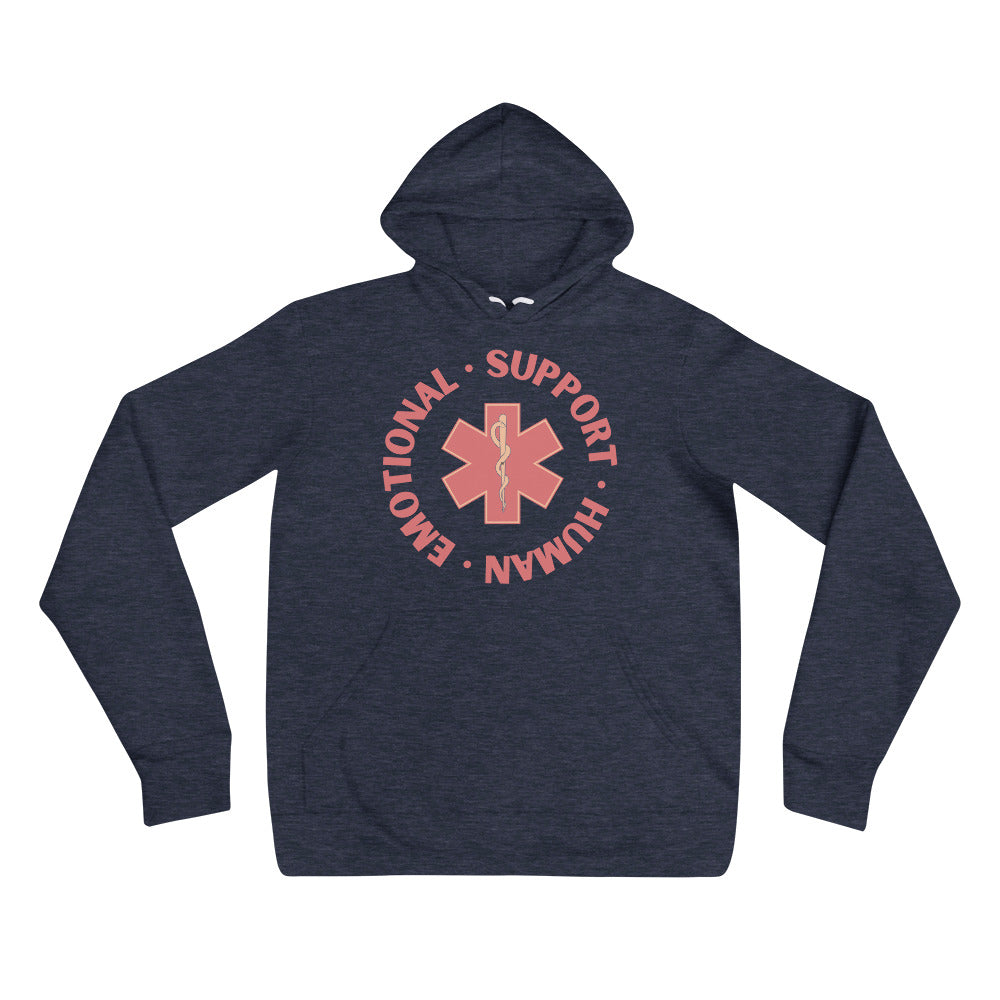 Emotional Support Human Unisex hoodie