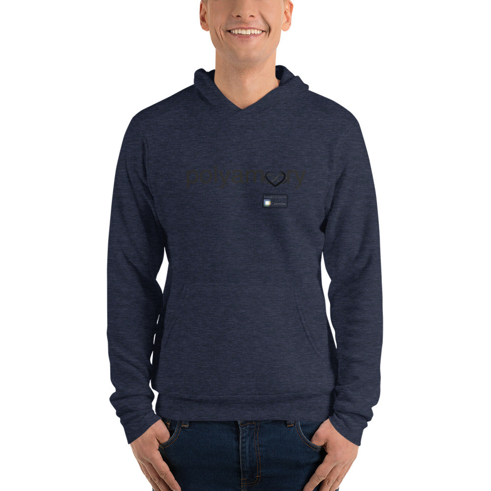 Polyamory: Brought to you by...Unisex hoodie