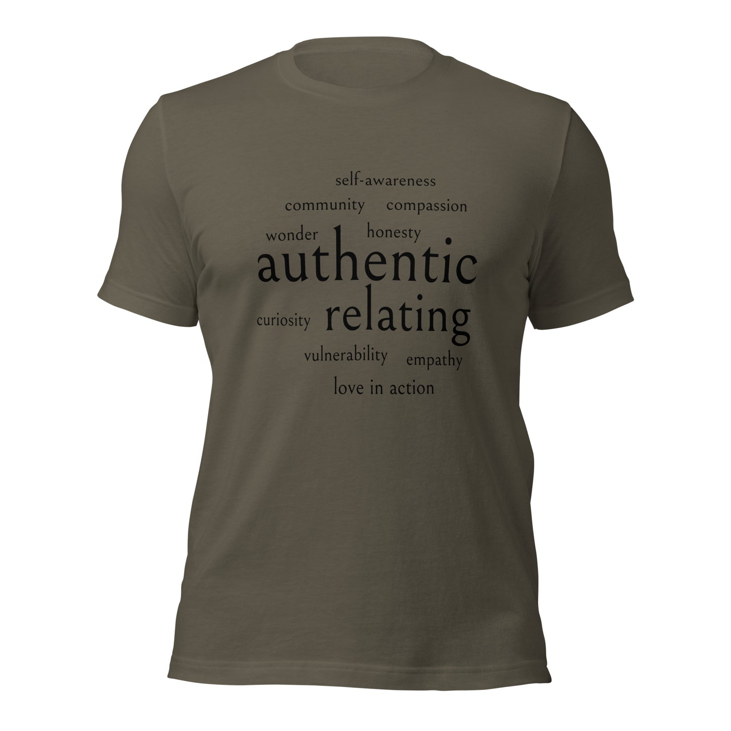 Authentic Relating Tapestry Unisex t-shirt