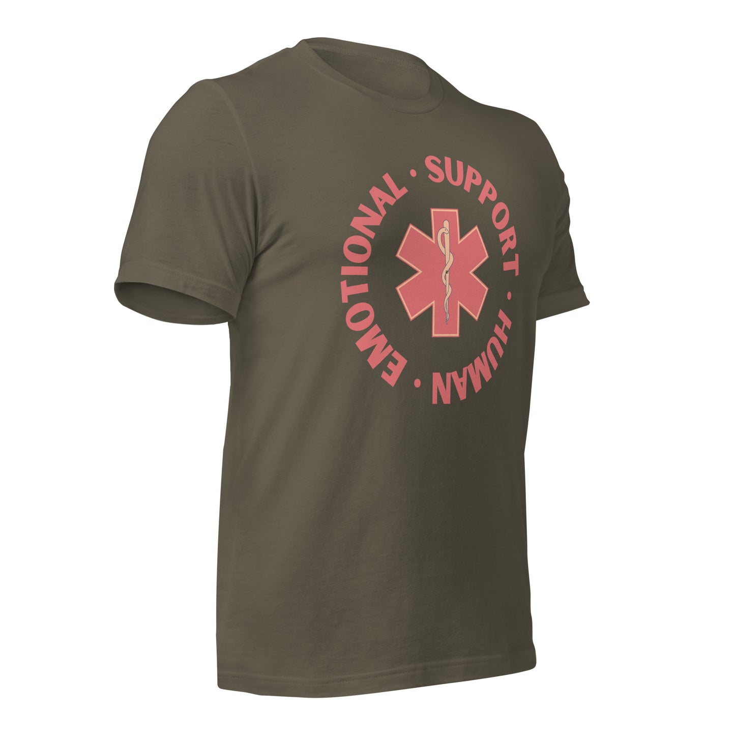 Emotional Support Human Unisex t-shirt