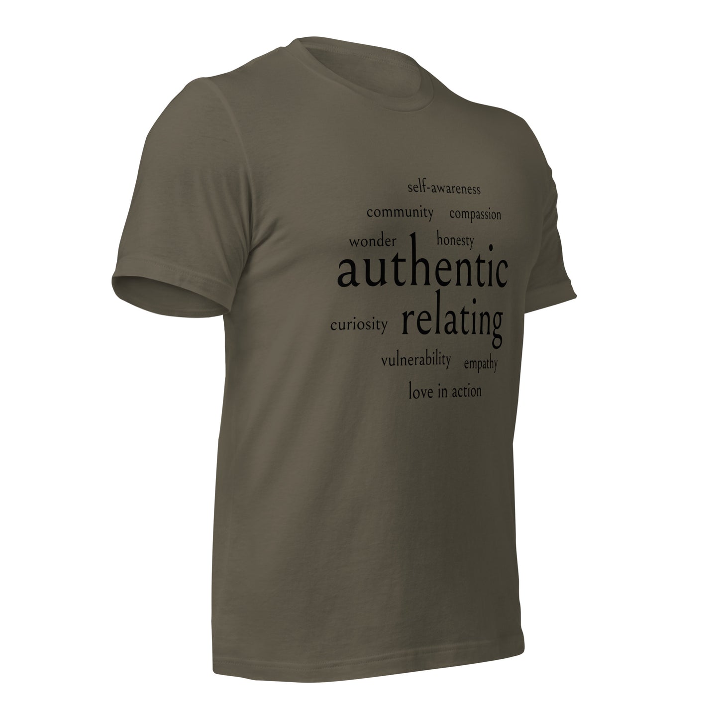 Authentic Relating Tapestry Unisex t-shirt