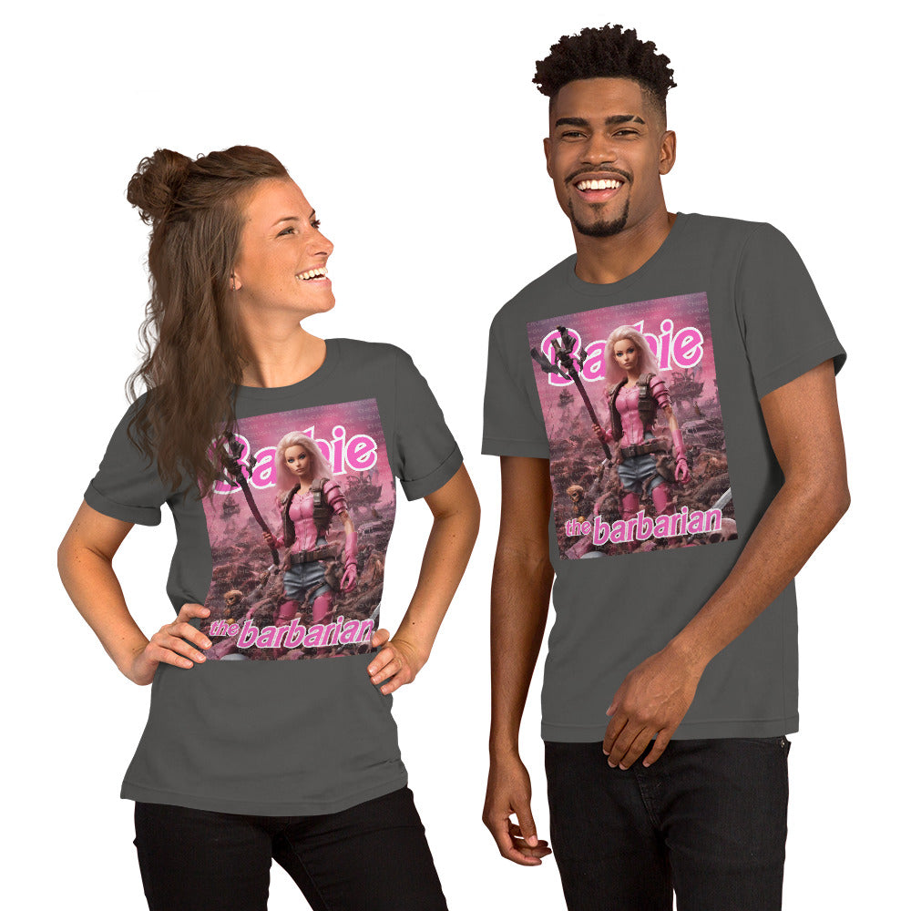 Barbie Barbarian Unisex t-shirt