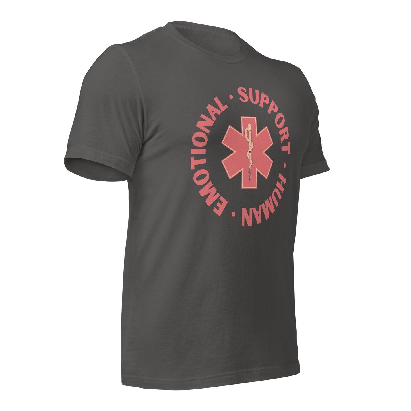 Emotional Support Human Unisex t-shirt