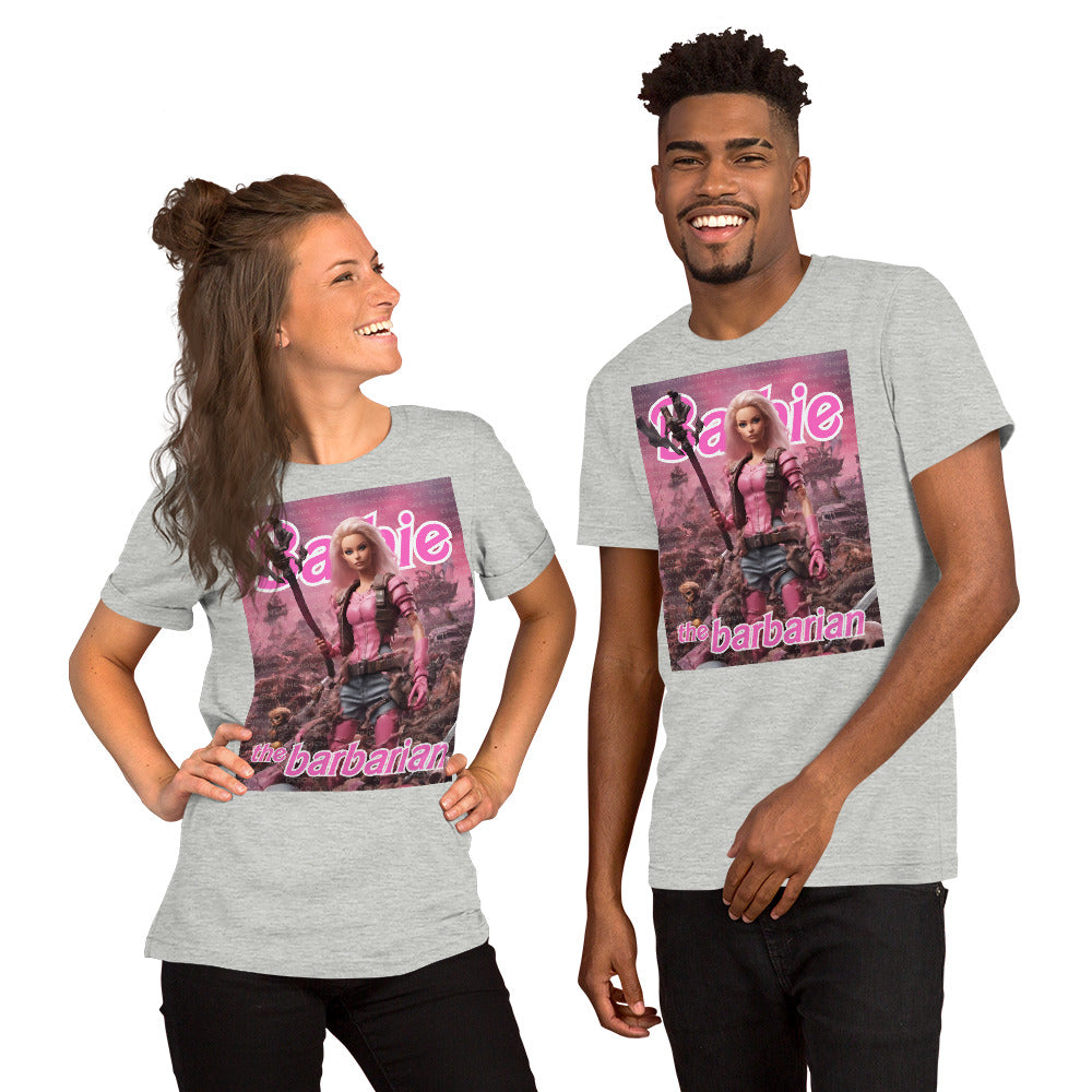 Barbie Barbarian Unisex t-shirt