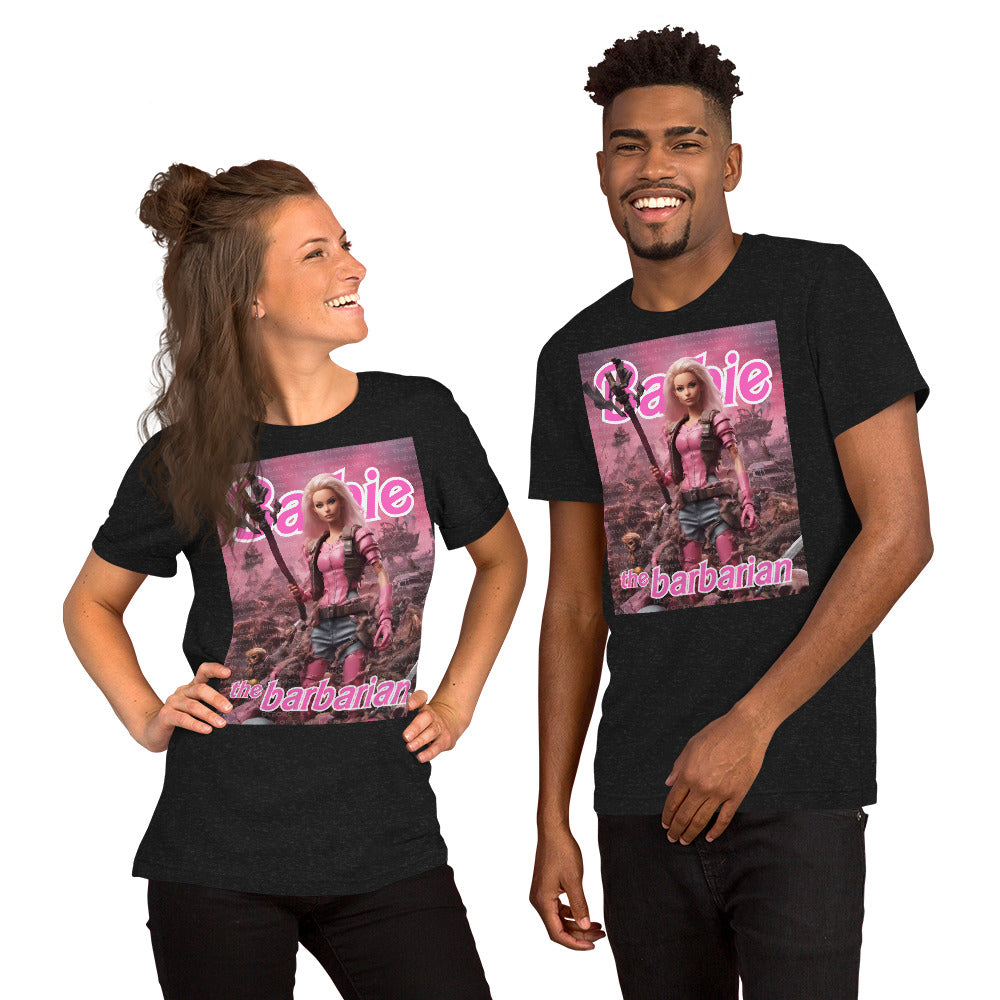 Barbie Barbarian Unisex t-shirt