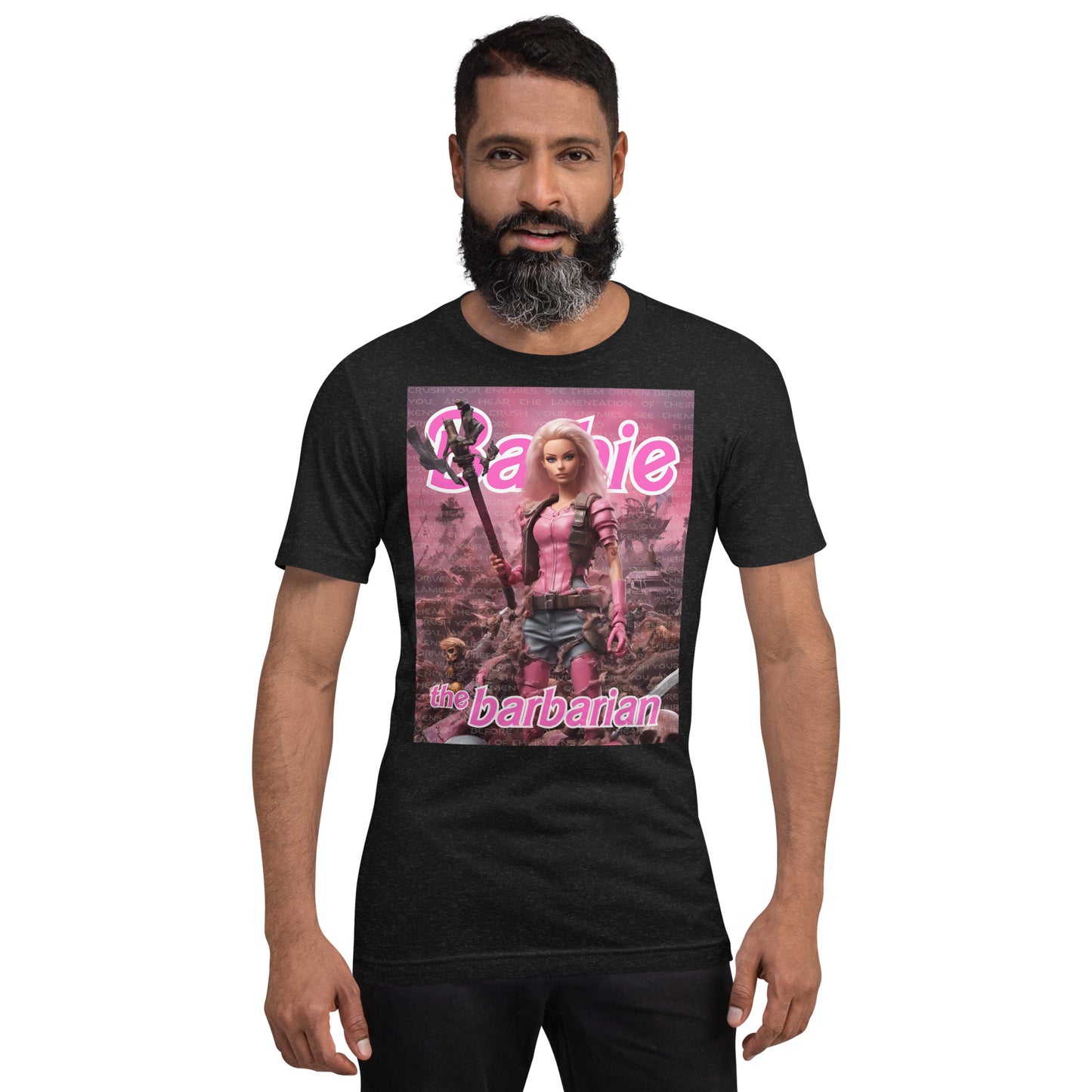 Barbie Barbarian Unisex t-shirt