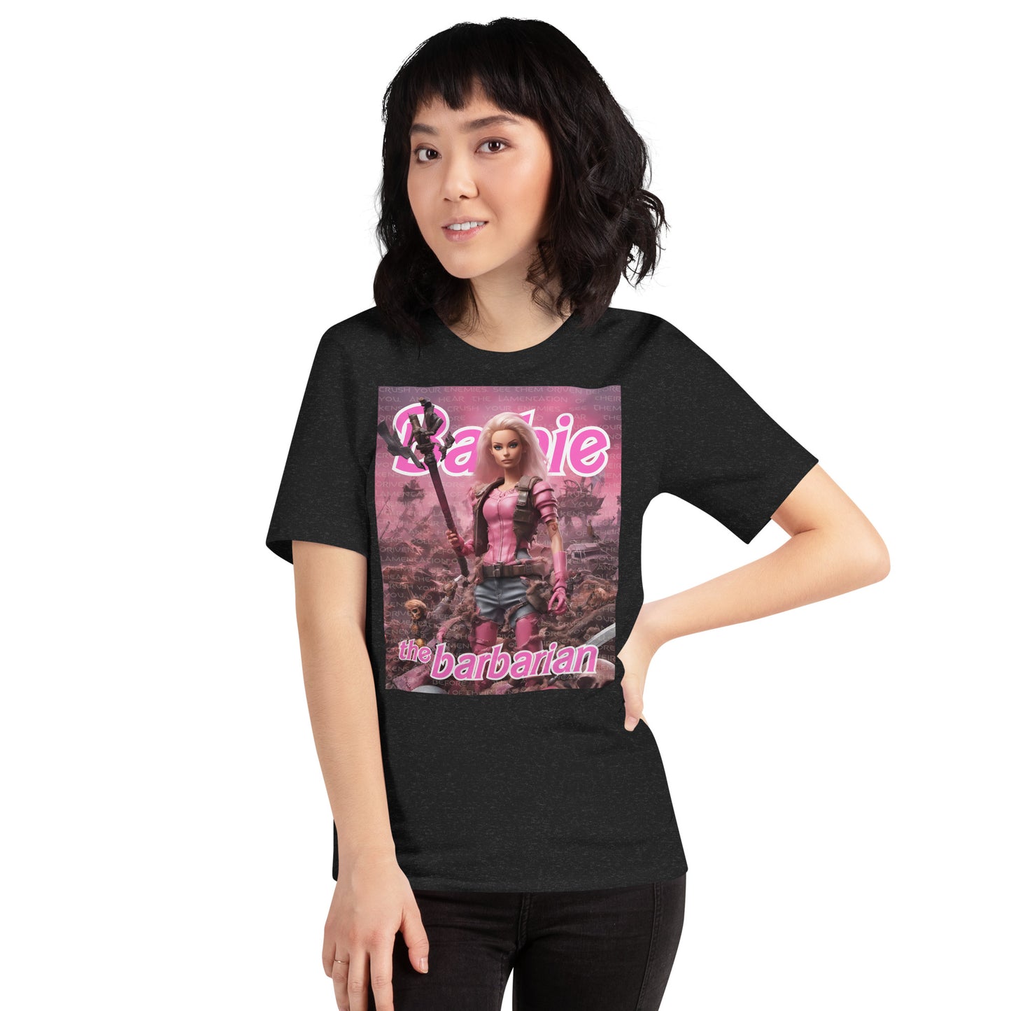 Barbie Barbarian Unisex t-shirt